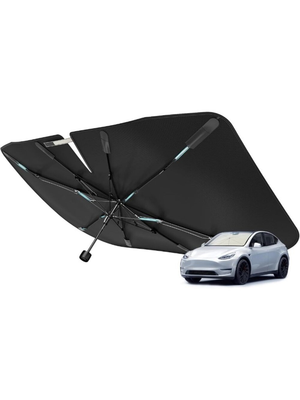 2026 Windshield Sun Shade Umbrella - Vinyl Coating Heat Shield for UV Protection